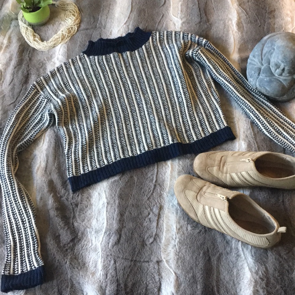BDG Long Sleeve Cropped Sweater